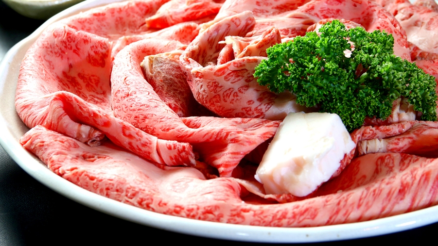 【関西風★但馬牛すき焼き】絶品◆肉の旨味が溢れ出す♪≪奥神鍋野菜×但馬牛≫