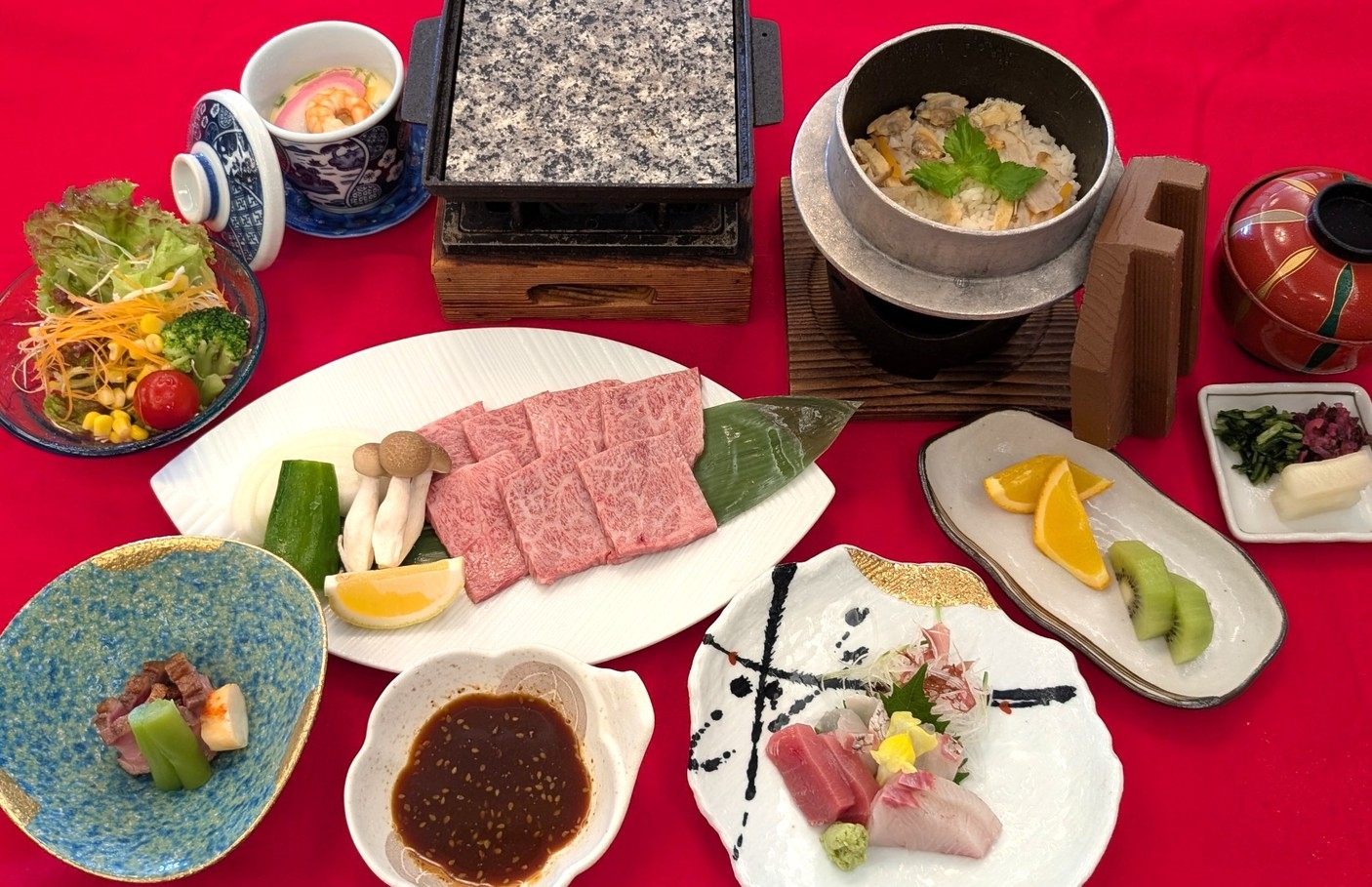  A5ランク黒毛和牛会席プラン