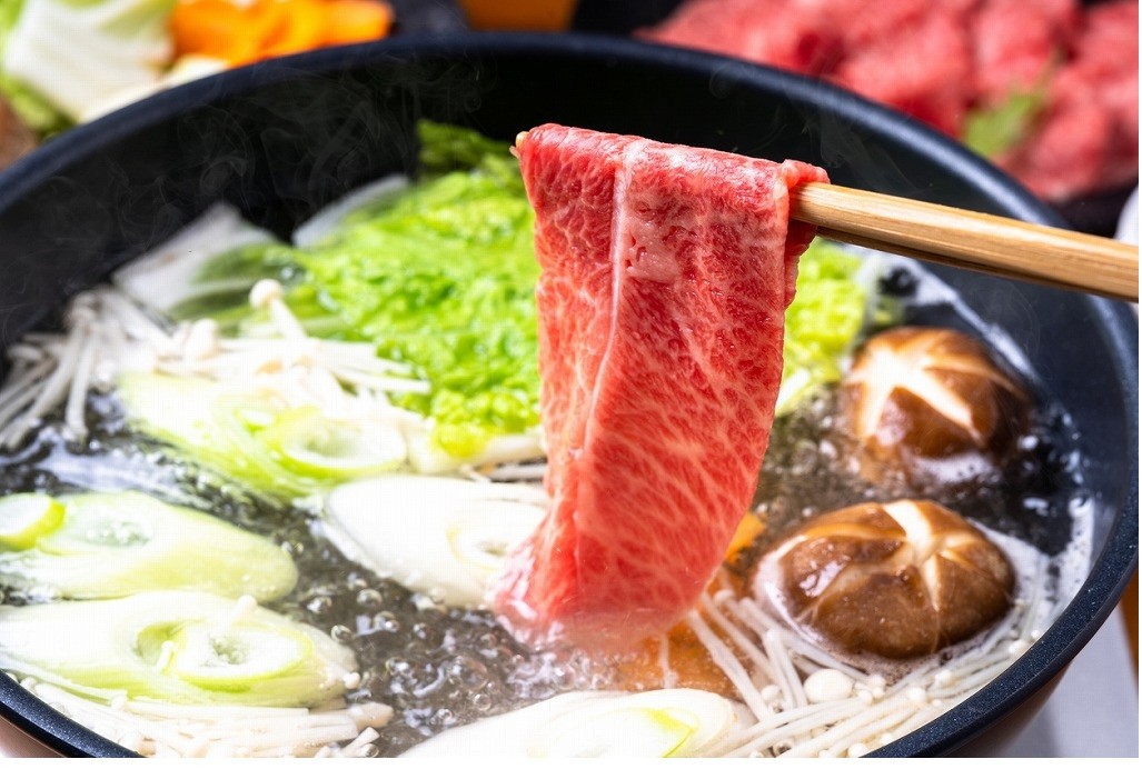 〔牛しゃぶ鍋コース〕やっぱり牛肉！しゃぶしゃぶでお肉堪能♪ 