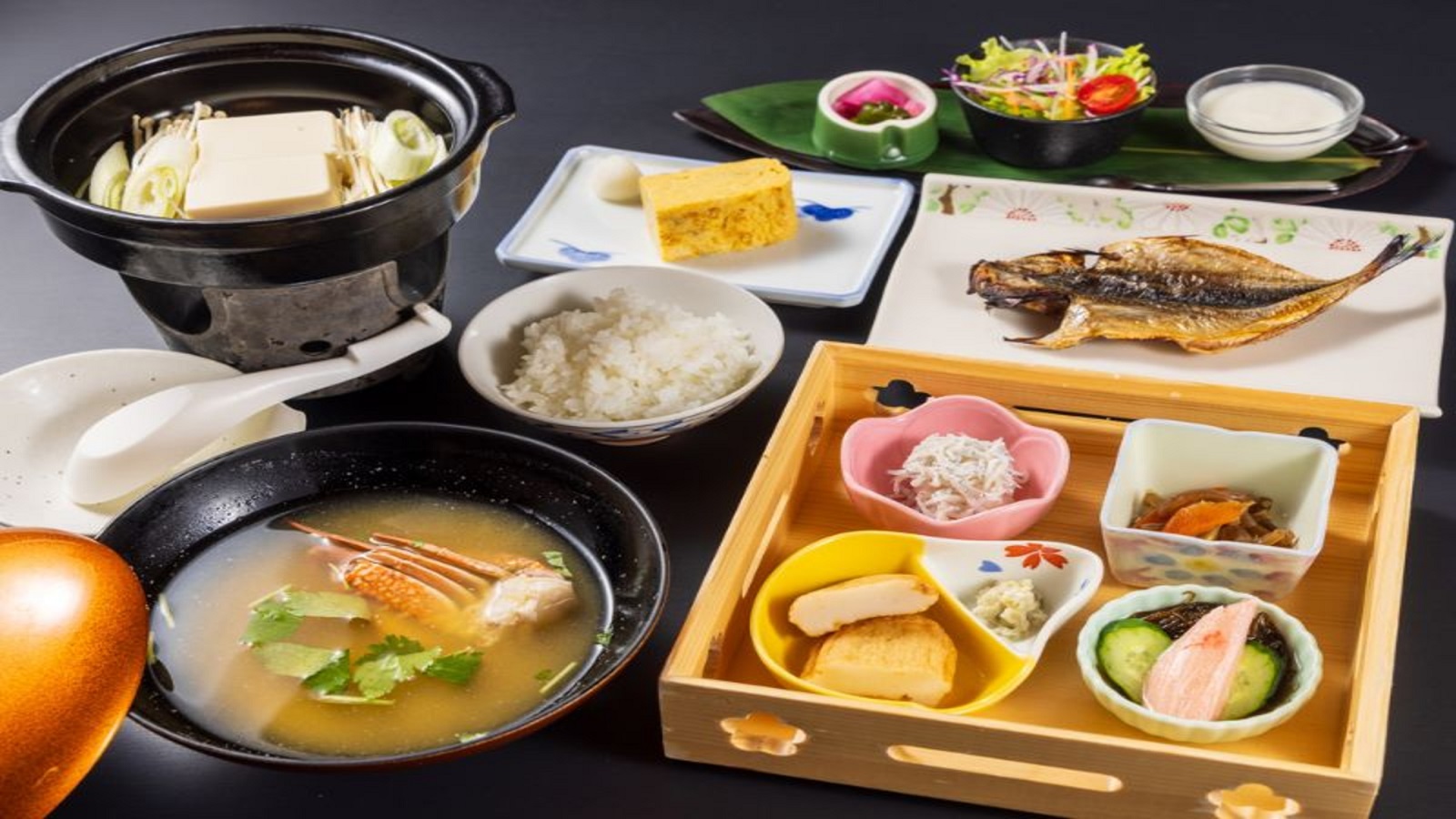 【朝食一例】カラダが目覚める、バランスのとれた朝食を