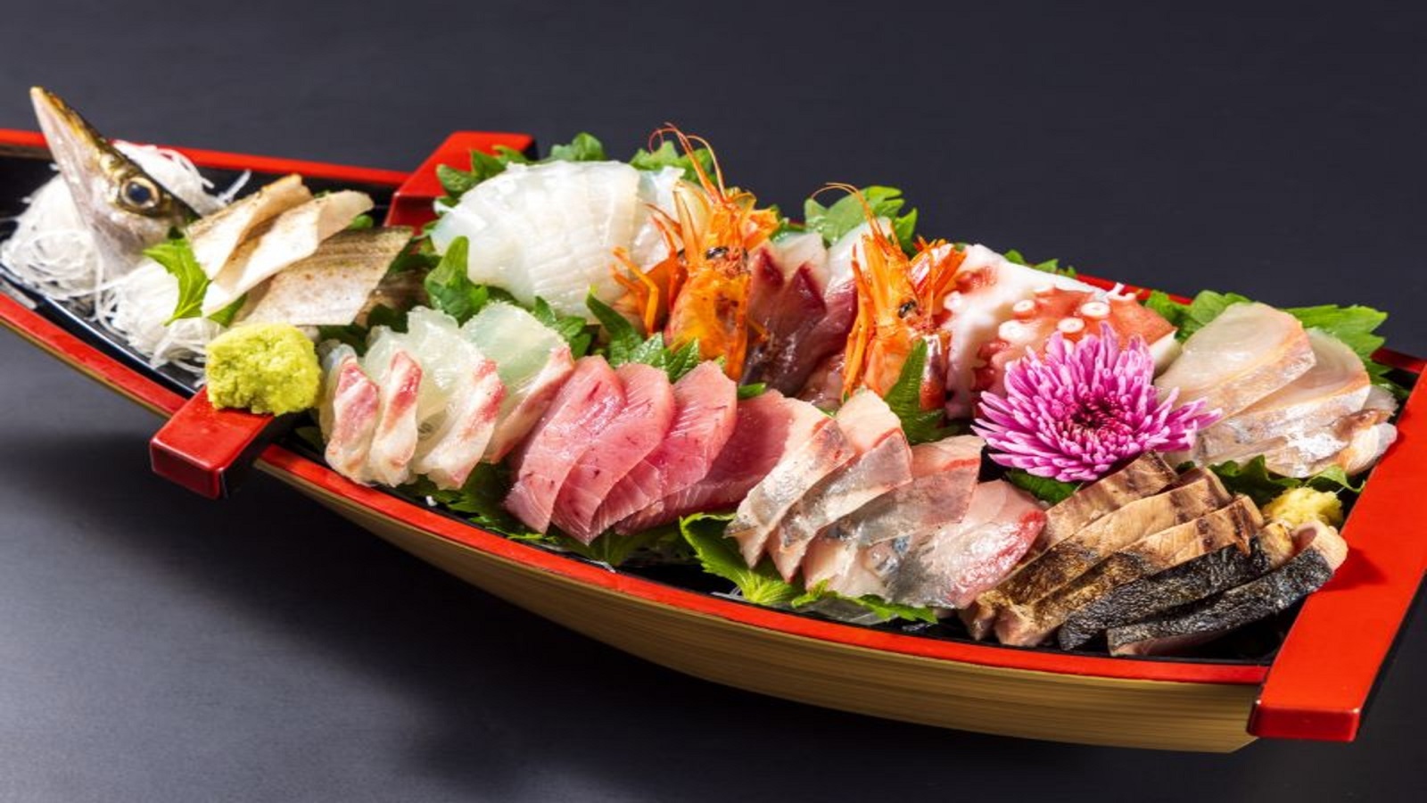 【贅沢・極上刺身盛】海の恵みをそのままにお召し上がりください