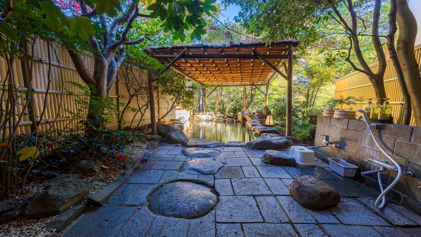 【露天風呂】山彦の湯