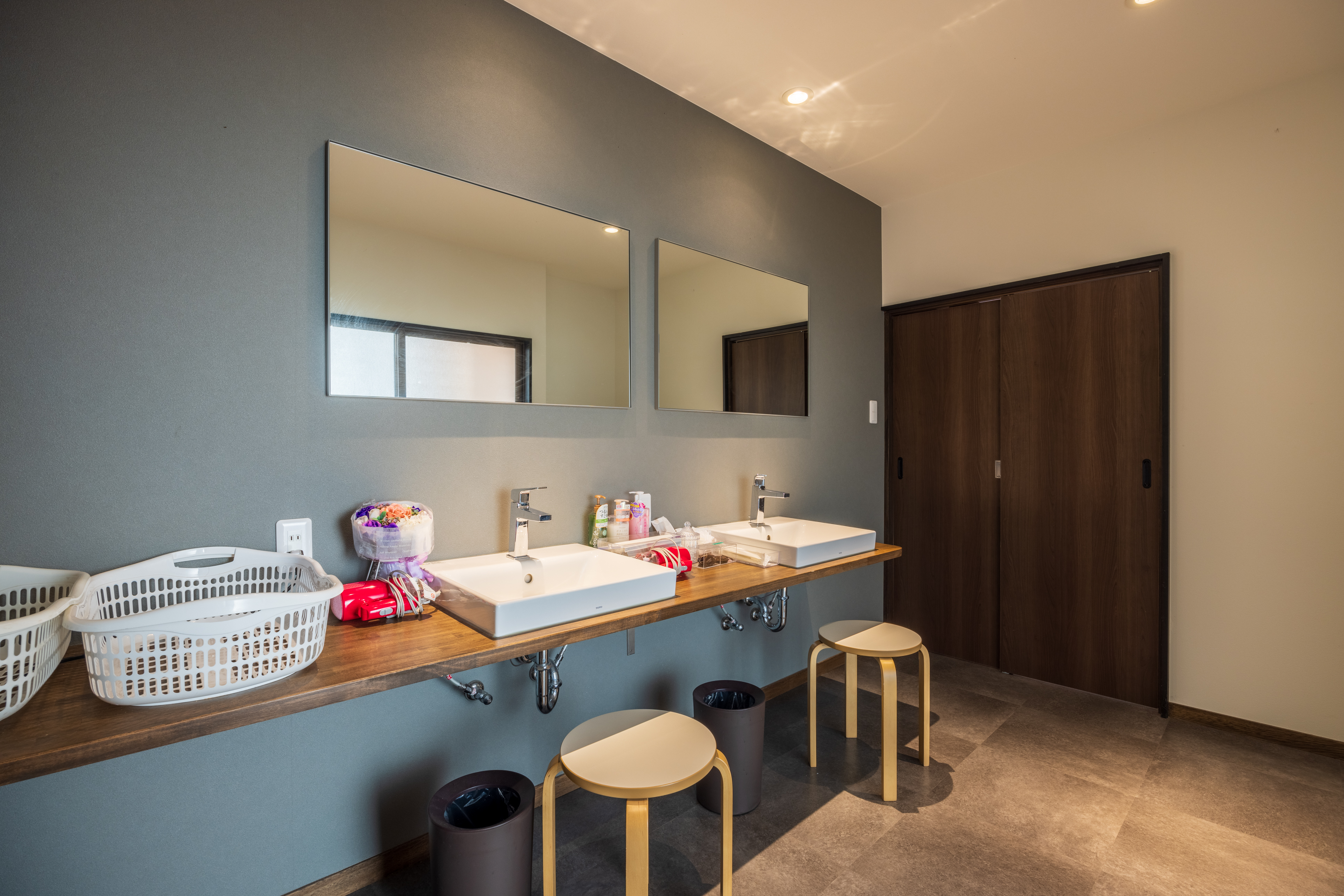 【洗面化粧台】観月風呂