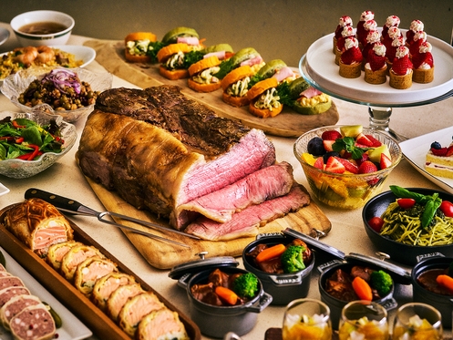 【カウントダウン2026/2027】19時〜の年末年始ディナーブッフェ付/夕・朝食付/チケット購入可