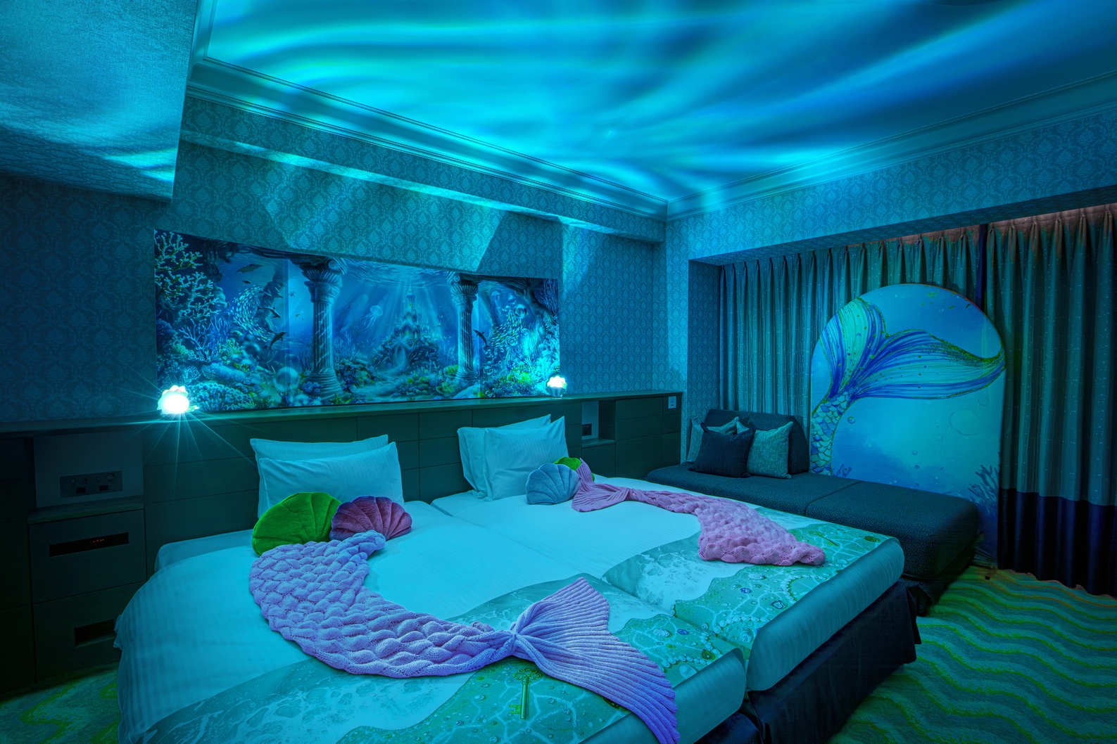 【サマーキッズパス対象】MERMAID ROOM（素泊まり/焼き菓子特典/パークチケット購入可)