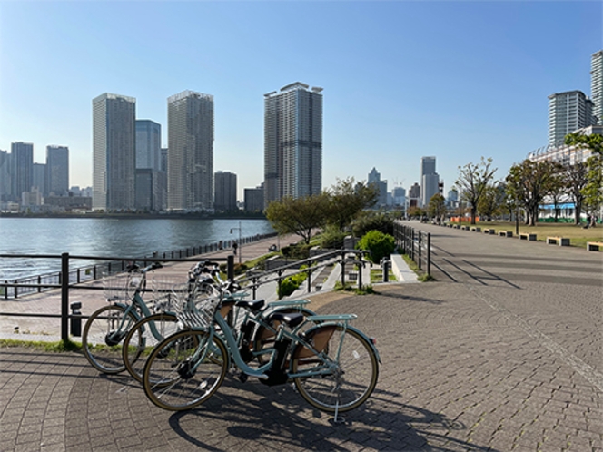 レンタサイクル　豊洲公園　イメージ