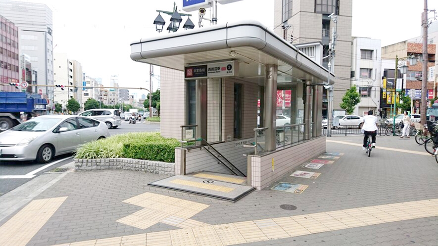 ・【アクセス①】 地下鉄御堂筋線 西田辺駅 ２番出口が最寄りになります