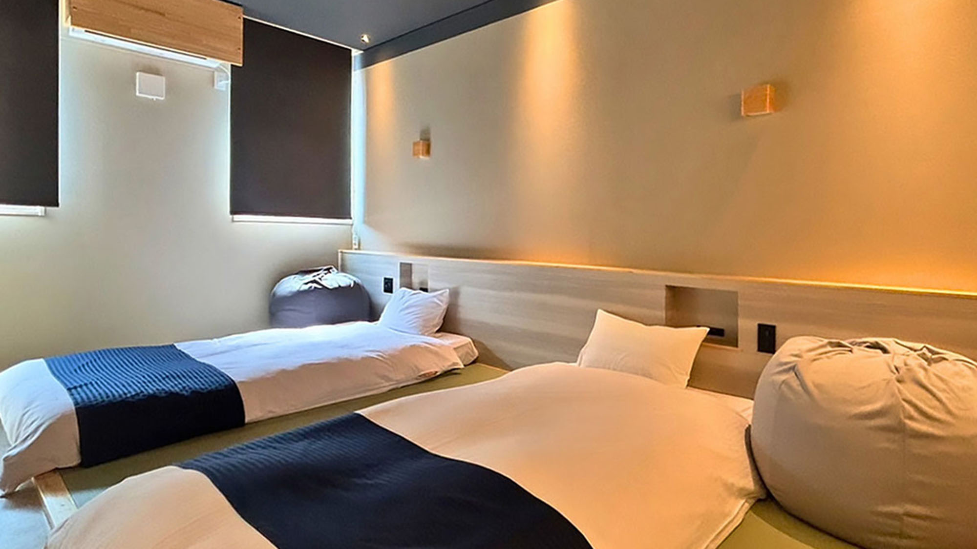 26年リニューアル■岩風呂温泉付■ 畳の和モダン客室／33平米