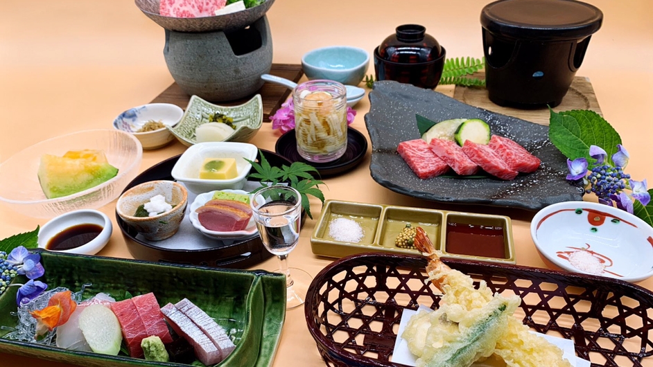 【楽天限定★旅行応援】◆当館人気No.１◆とろける和牛をご堪能♪≪石焼×しゃぶしゃぶ≫