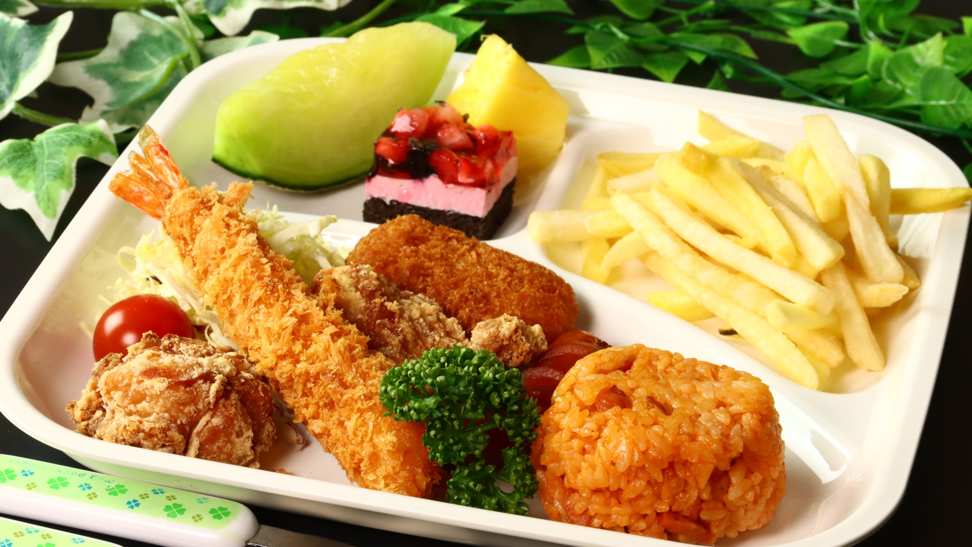 【夕食】お子様プレート