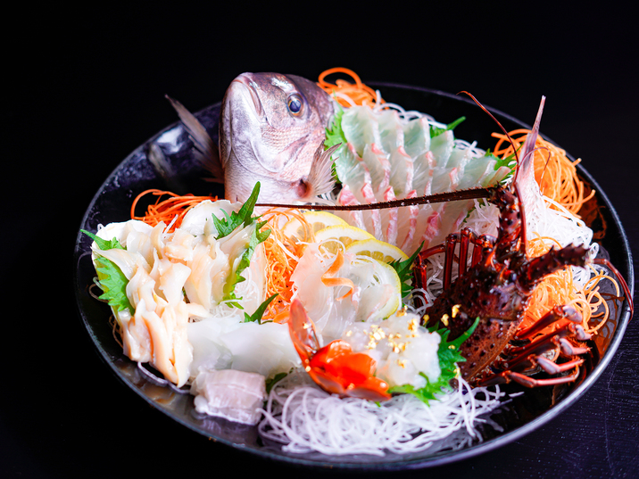 【スタンダード】　旬の新鮮魚介を堪能する！　「海鮮Bプラン」ご宿泊