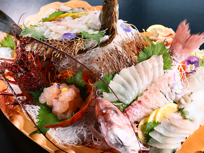 【楽天スーパーSALE】【厳選フルコース】 日間賀島の海の幸を食い尽くす！「海鮮Cプラン」ご宿泊