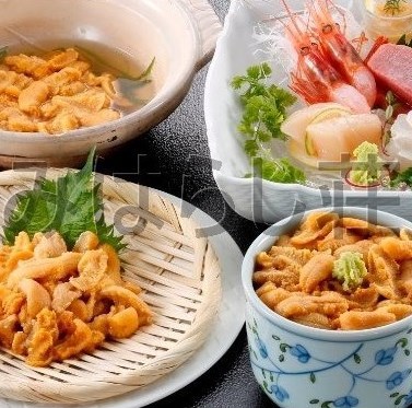 ☆夕食だけ（朝食なし）の【ウニいっぱい】海鮮満喫プラン☆