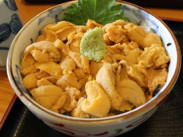 【うに丼プラン】豪華舟盛＋濃厚うに丼・絶品あわび刺し・うに小鉢・イクラ小鉢