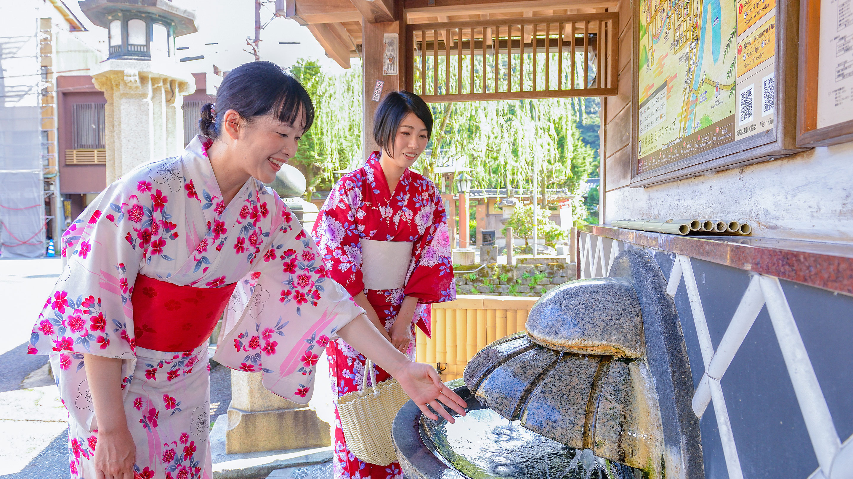 外湯めぐり_玉橋飲泉場