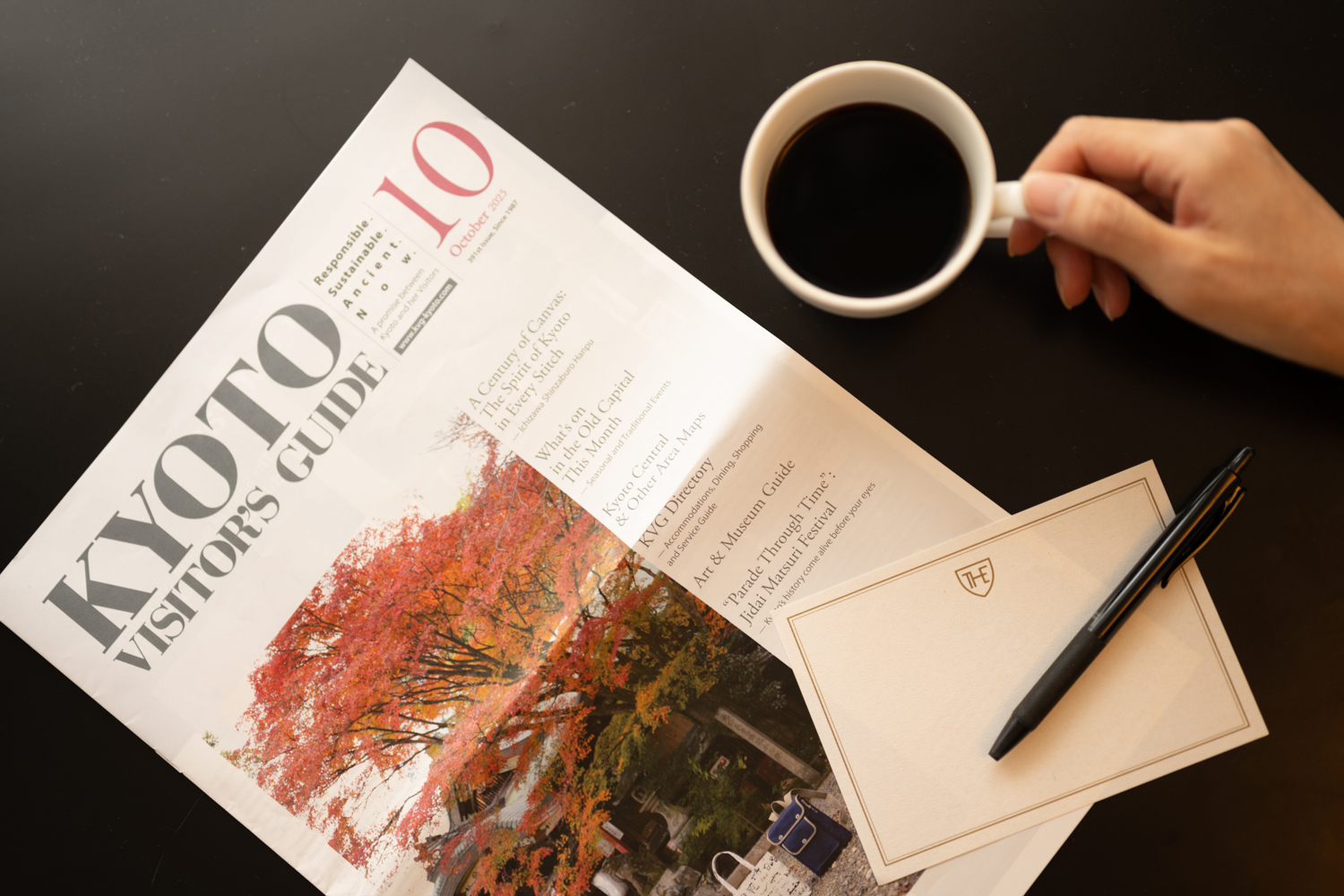 全客室にドリップコーヒーや紅茶、お茶をご用意しておいります。