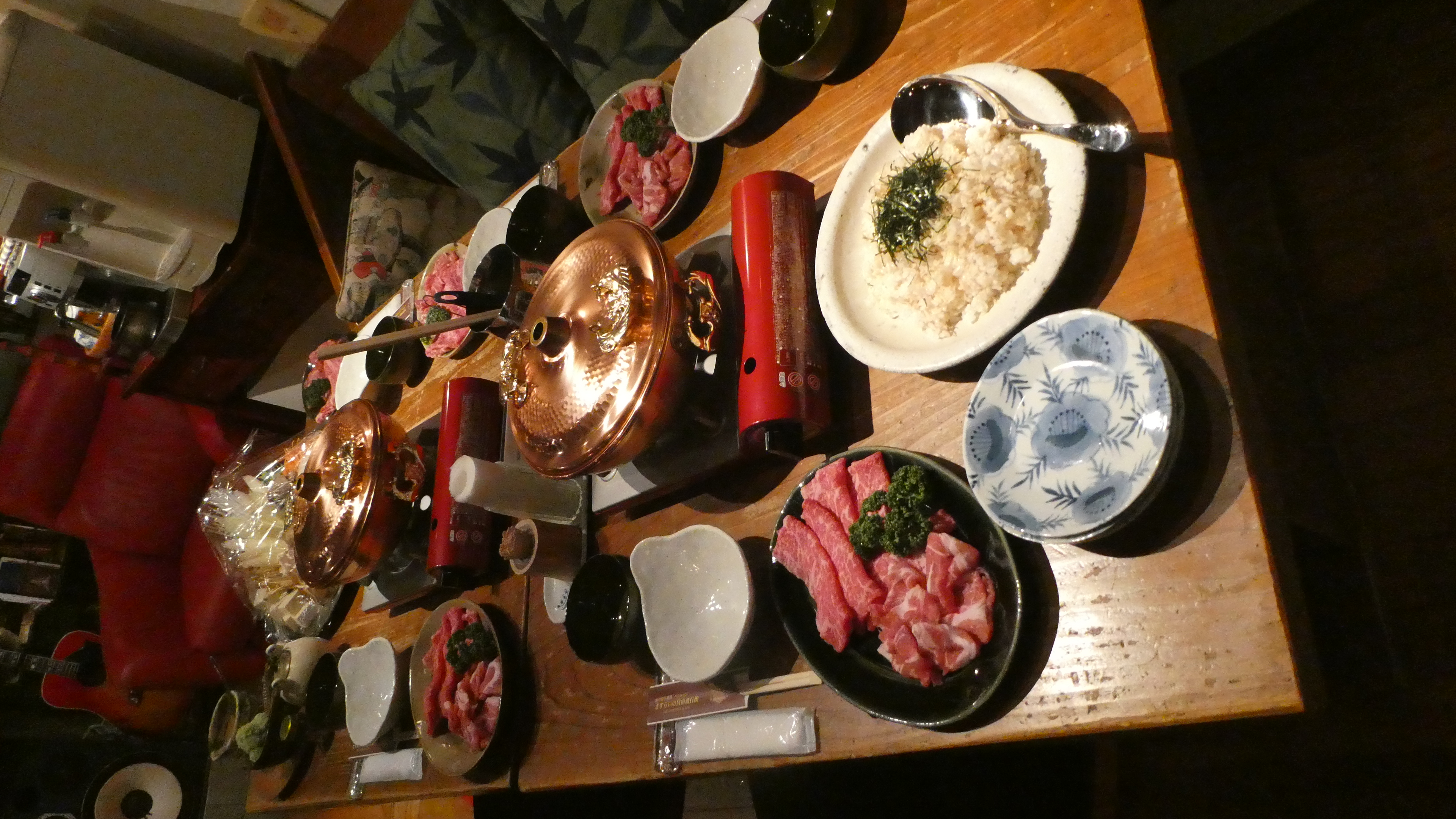 信州牛＆信州ポークのしゃぶしゃぶ2