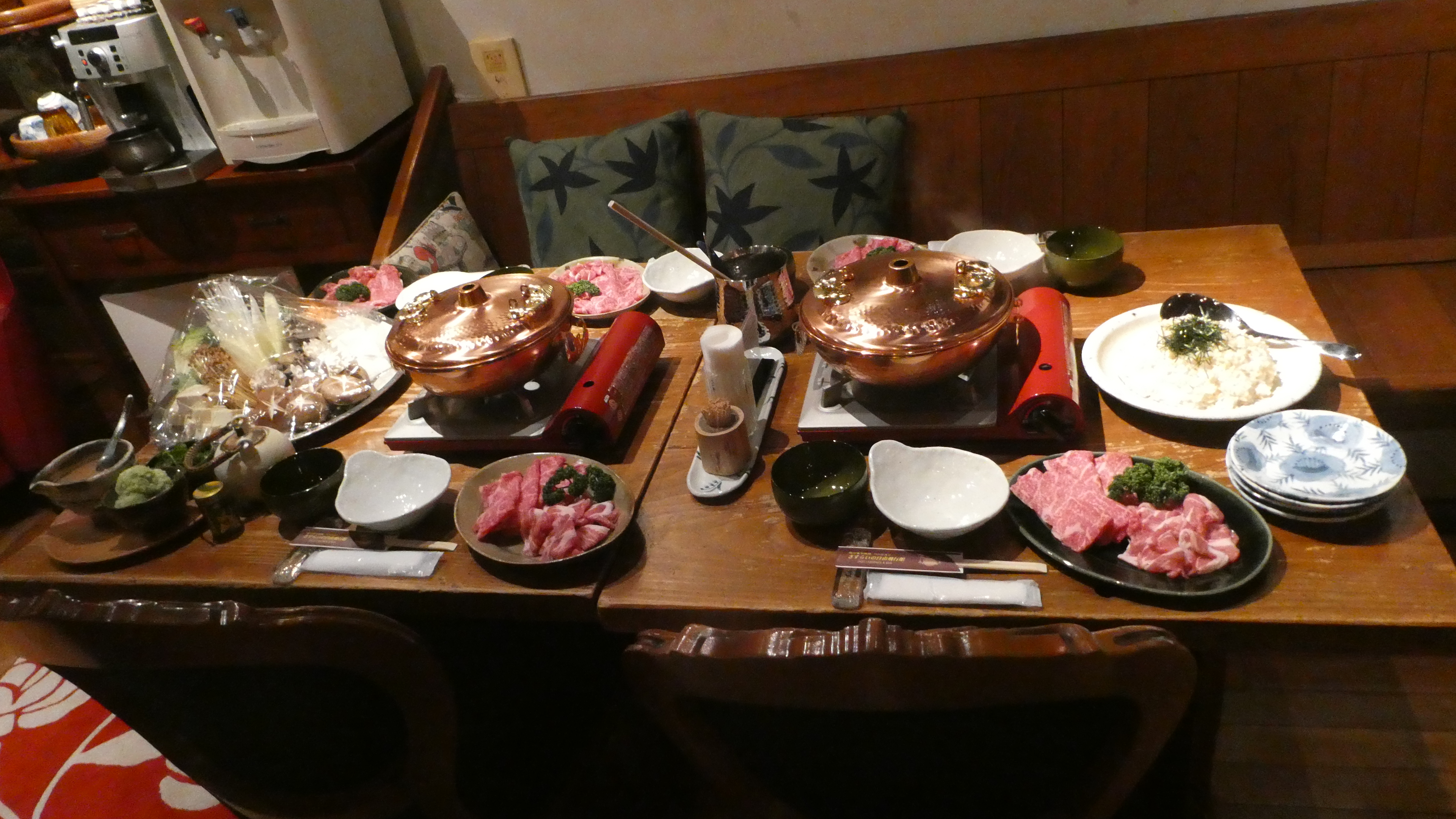 信州牛＆信州ポークのしゃぶしゃぶ3