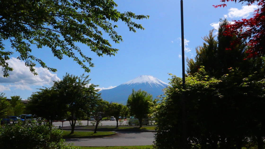 【素泊まり】山中湖畔まで徒歩すぐ！目の前に広がる富士山ビュー★