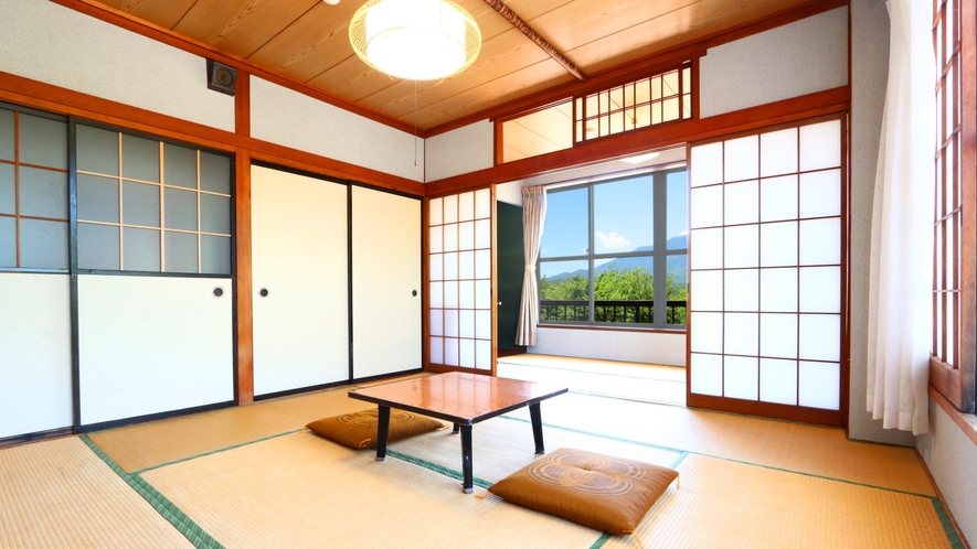 【富士山ビュー◆12畳】 畳にごろ寝の和室です