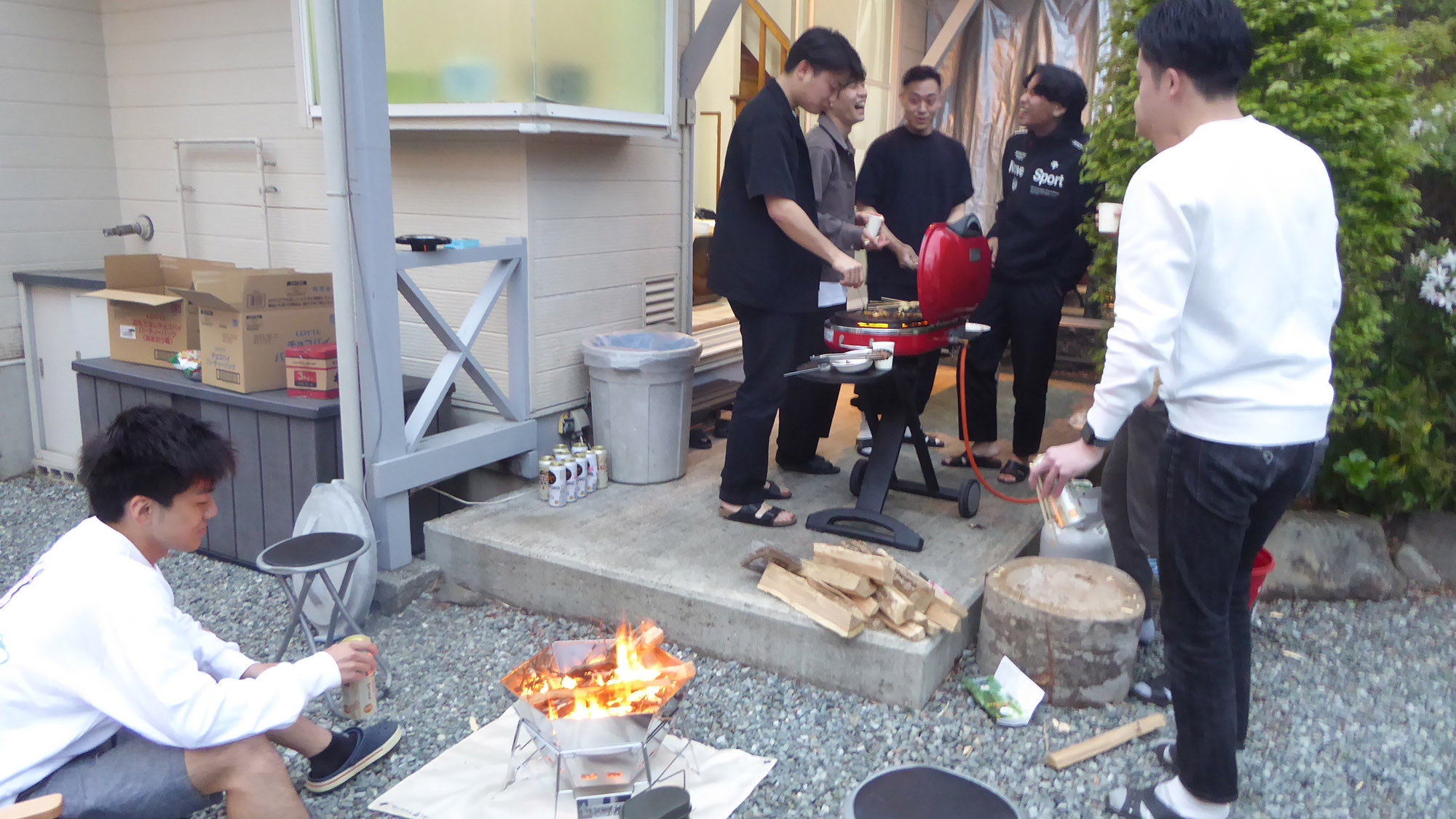 【ワイワイBBQプラン】バーベキュー機材レンタル（有料）+お好きな食材・調味料をご持参ください