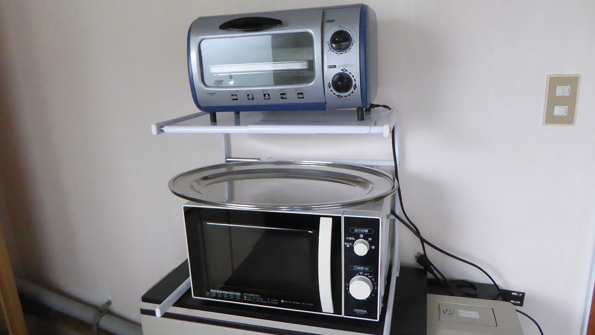 ・【電子レンジとオーブントースター】簡単な調理に活用できて便利です