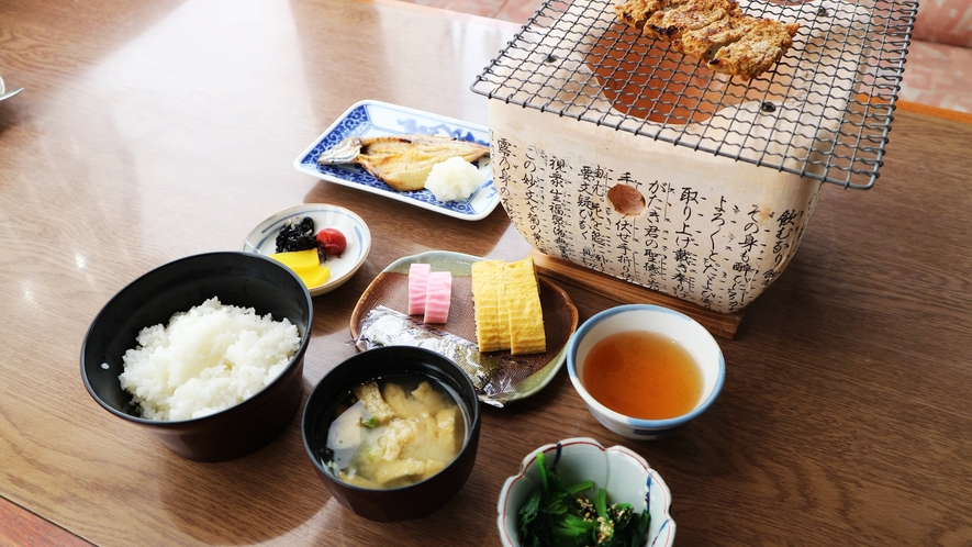 *【朝食一例】定番の和朝食で一日を元気にお過ごし下さい