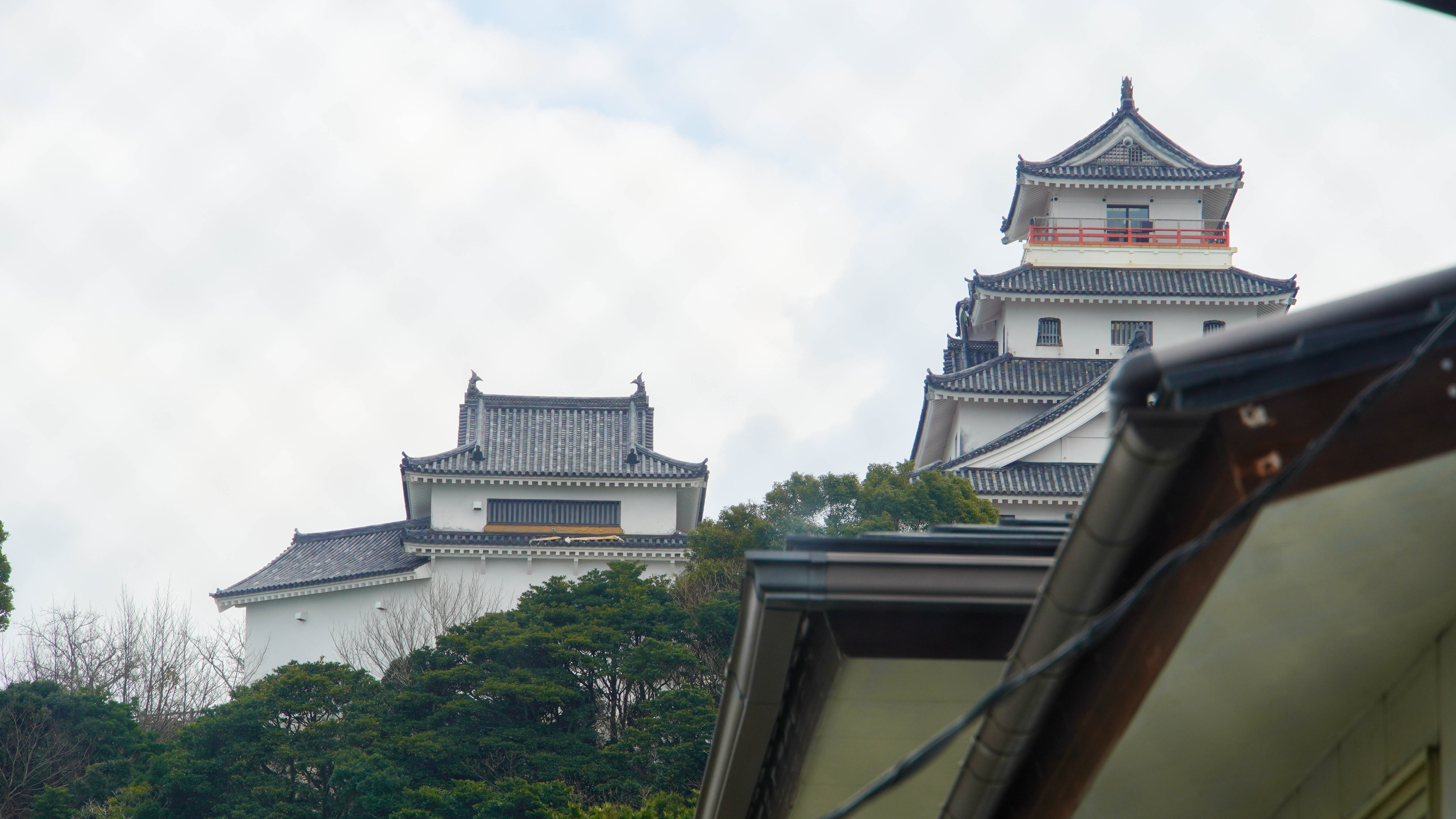 唐津城が見えるお部屋も