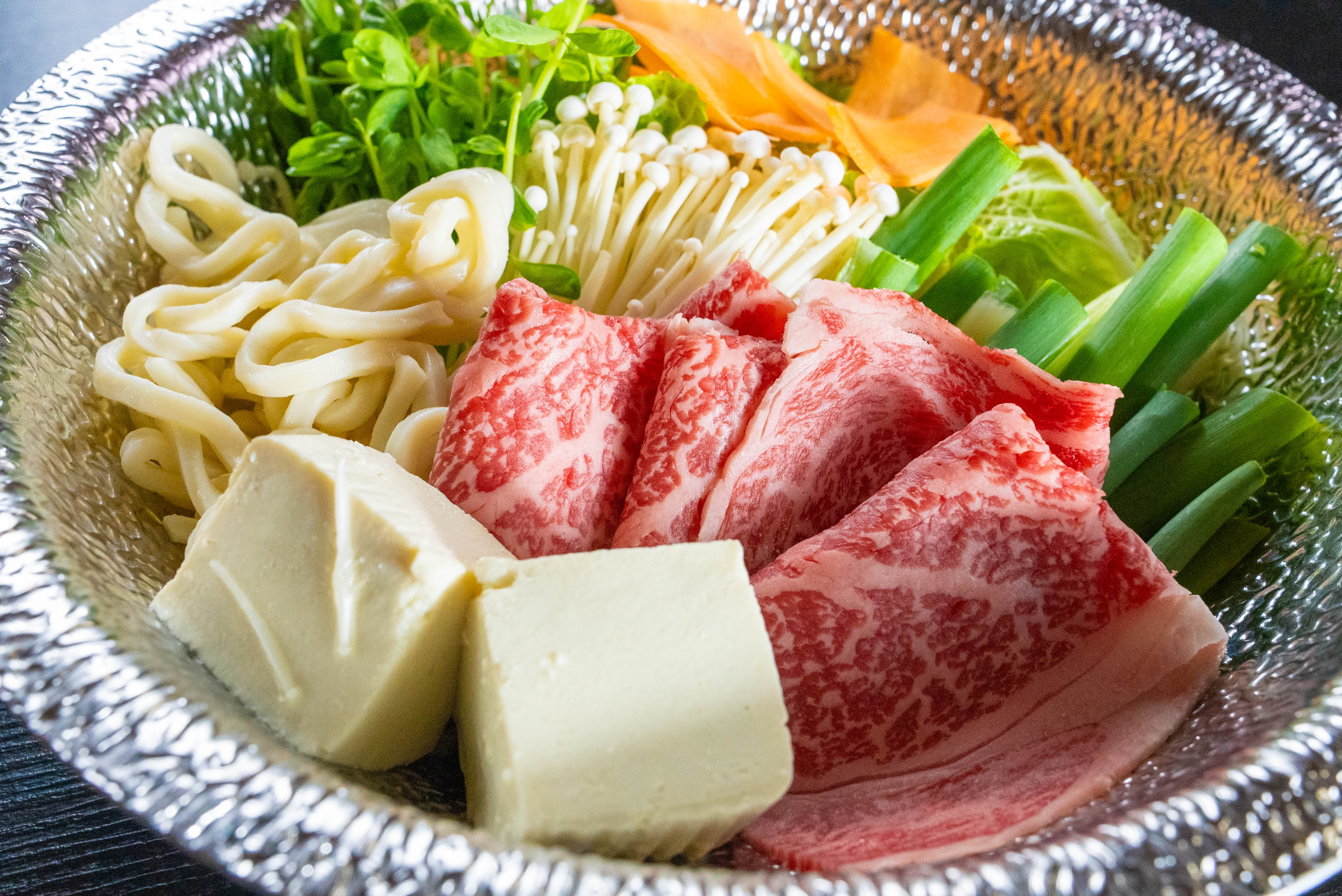 佐賀牛のすき焼き鍋