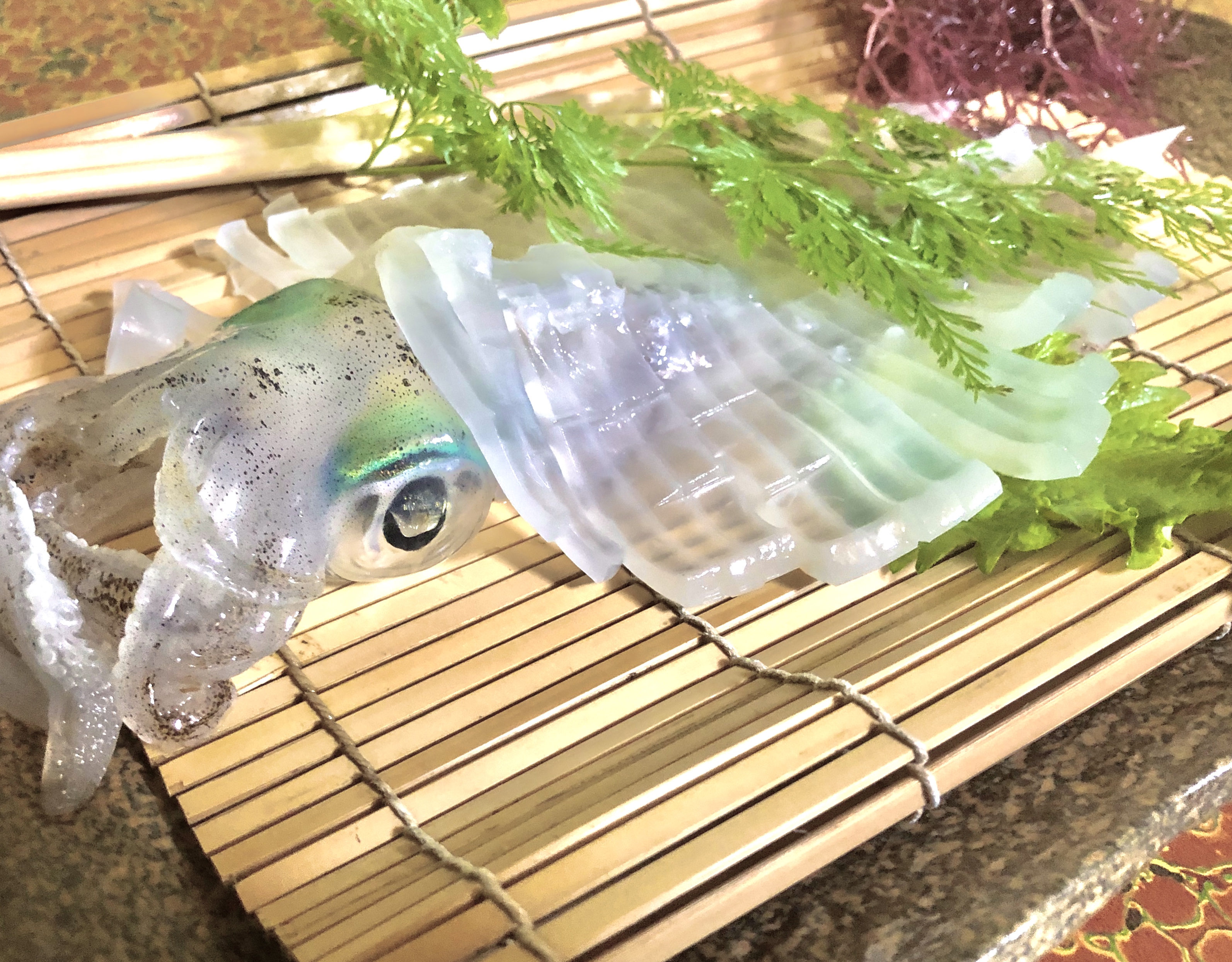 イカの活き造り