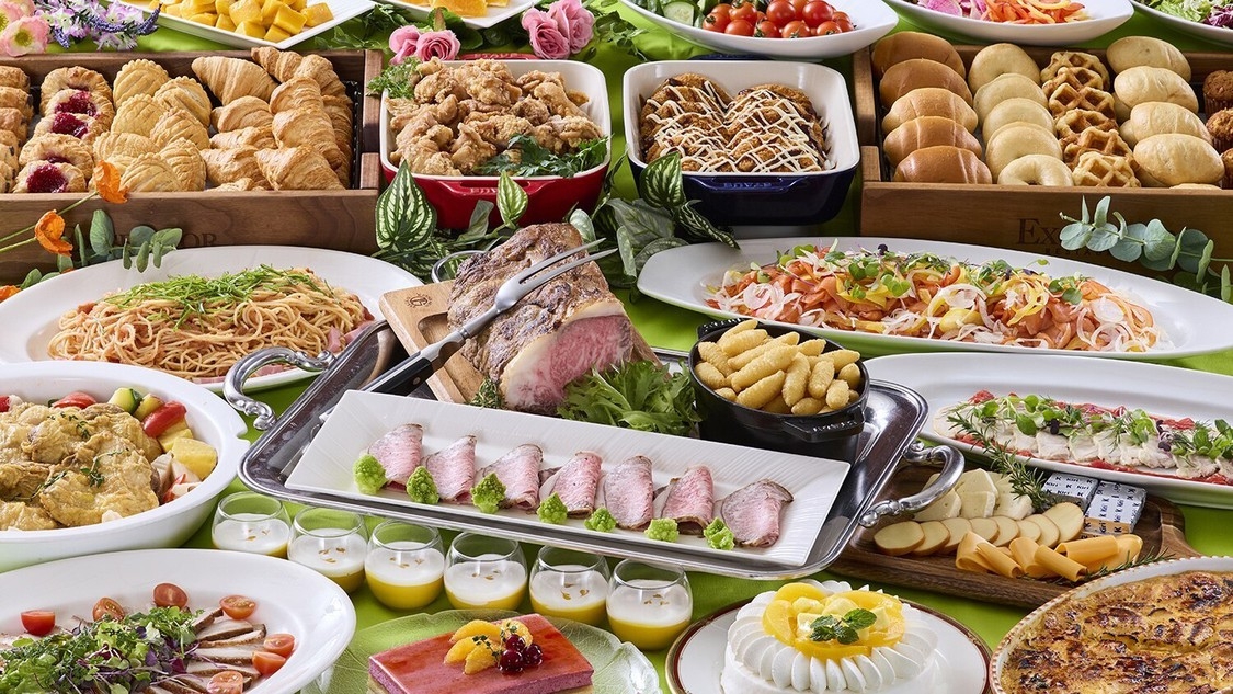 【1日5室限定】エクセルシオール初夏のランチブッフェ付きプラン（昼朝食付き）