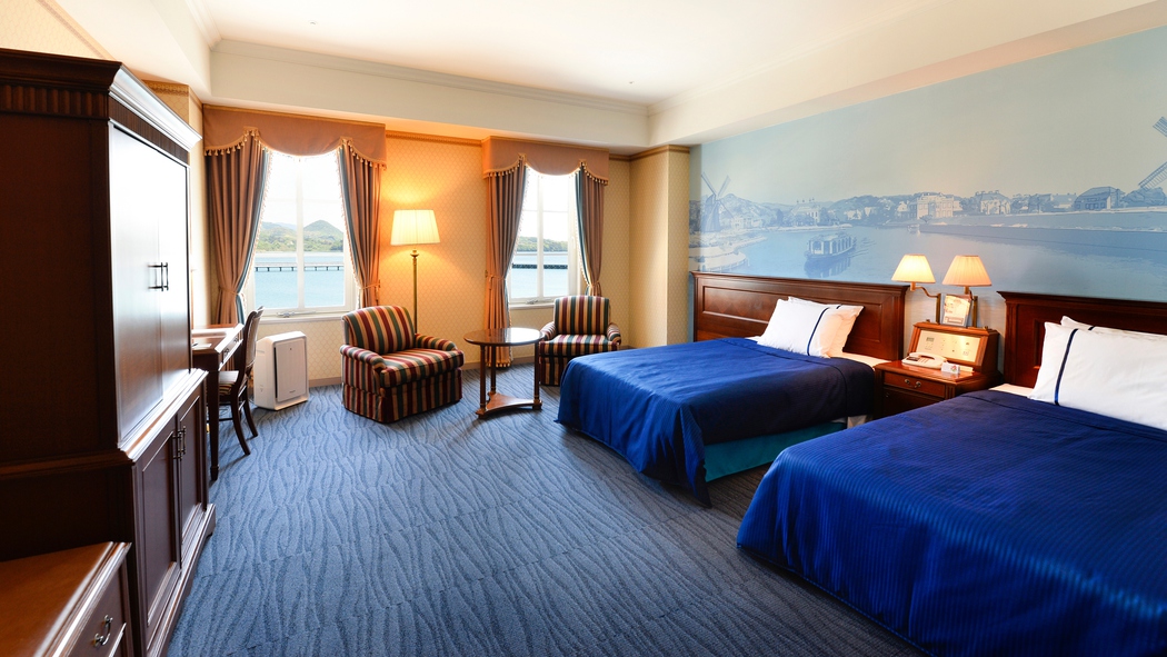 【客室一例】デラックスハーバービューツイン