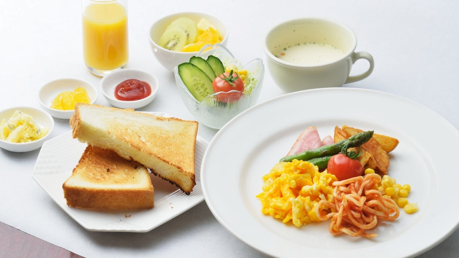 【朝食】旅の朝を彩る洋風ブレックファスト