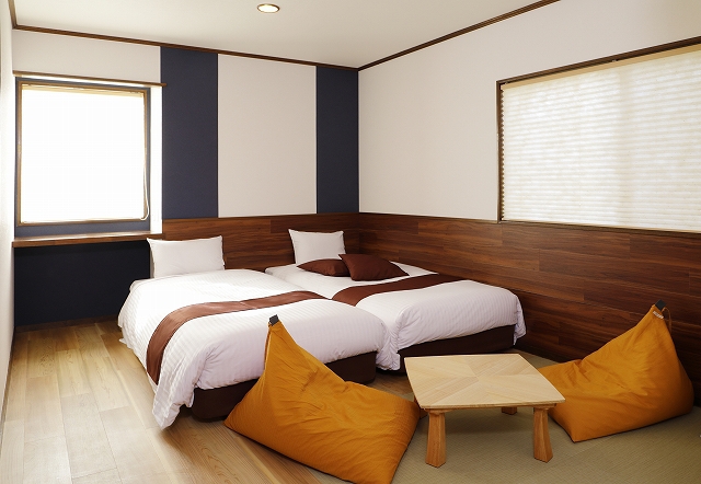 本館　禁煙ツイン　「和モダン」