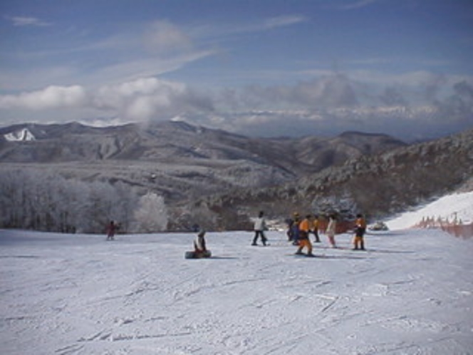 峰の原スキー場上部