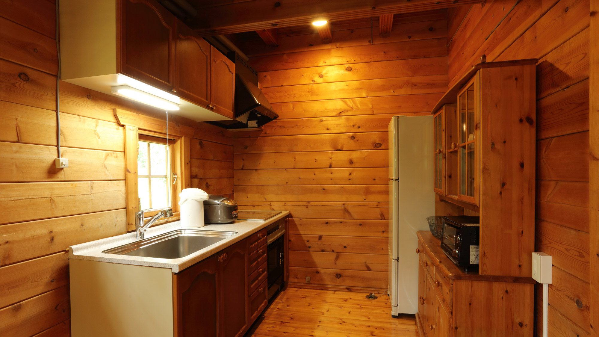 快適な滞在のための設備や家電が揃っています