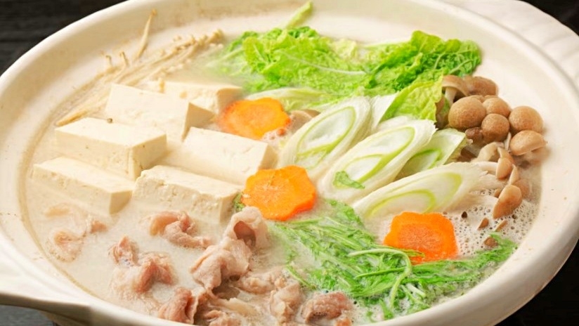 【選べるお鍋】味噌鍋・豆乳鍋・もつ鍋の3種類から！冬に食べたい人気のあったかお鍋をどうぞ