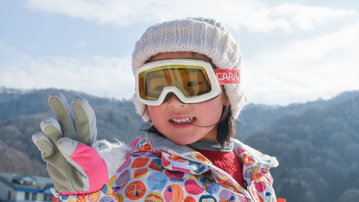 ＜冬季限定＞お子様歓迎★スキー・スノボデビュー♪ファミリー向けスキー場至近！