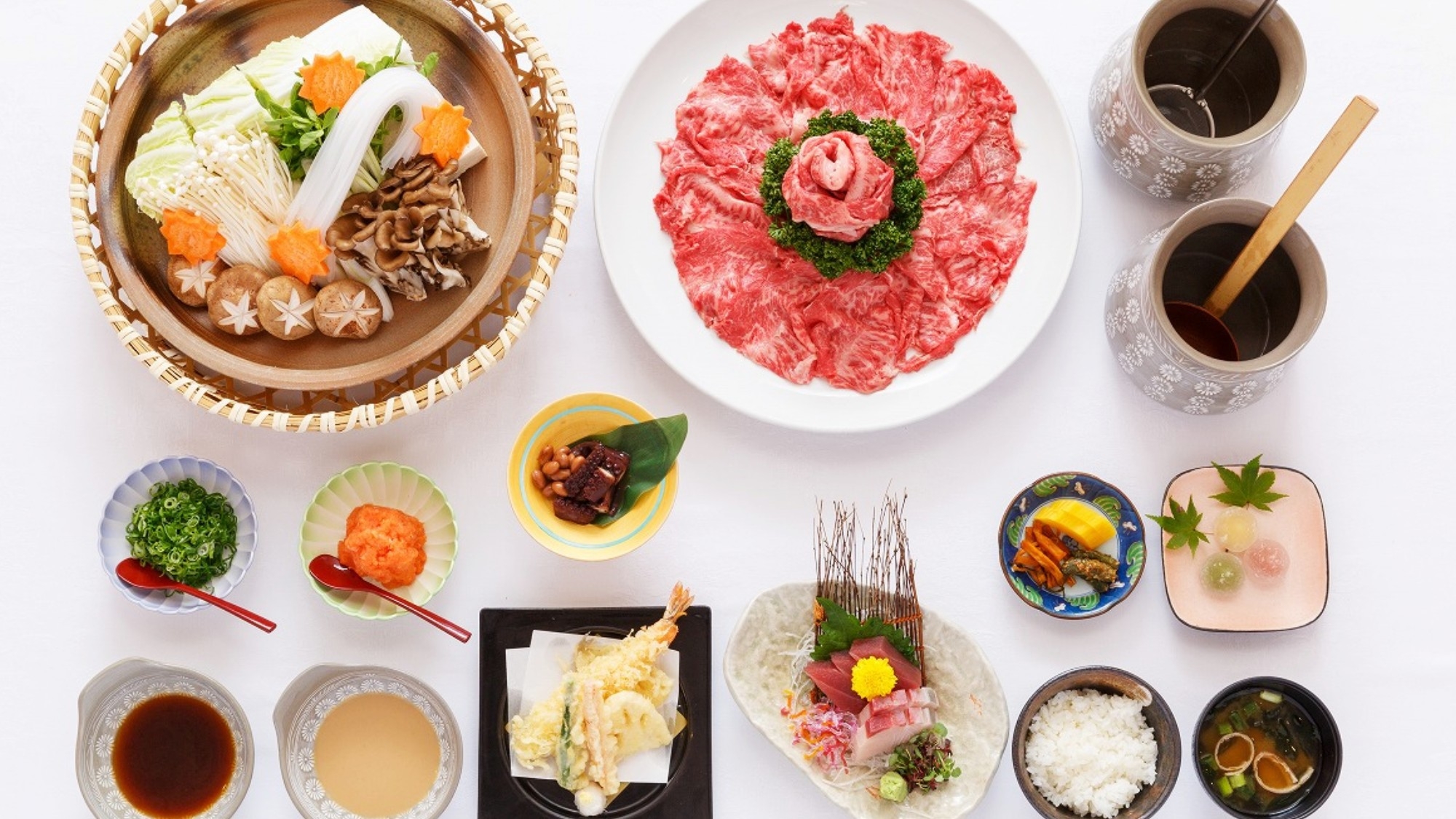 【春SALE】＜美食と健康の饗宴＞特製だしで味わう国産牛しゃぶしゃぶをヘルシーに