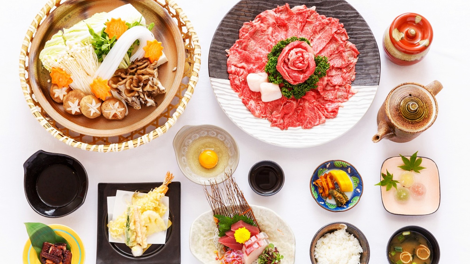 ■すき焼きコース　全8品■