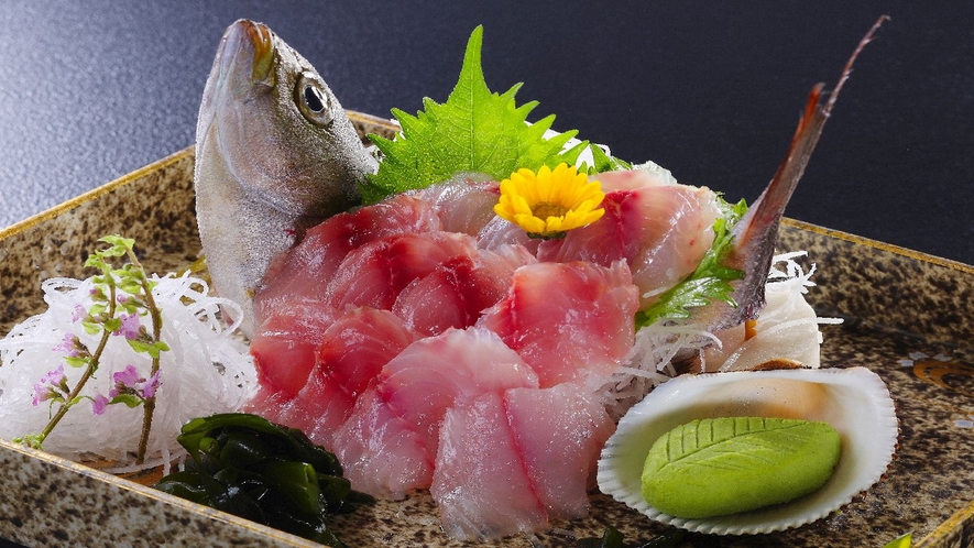■夕食-別注-■季節のお魚を新鮮なお刺身で