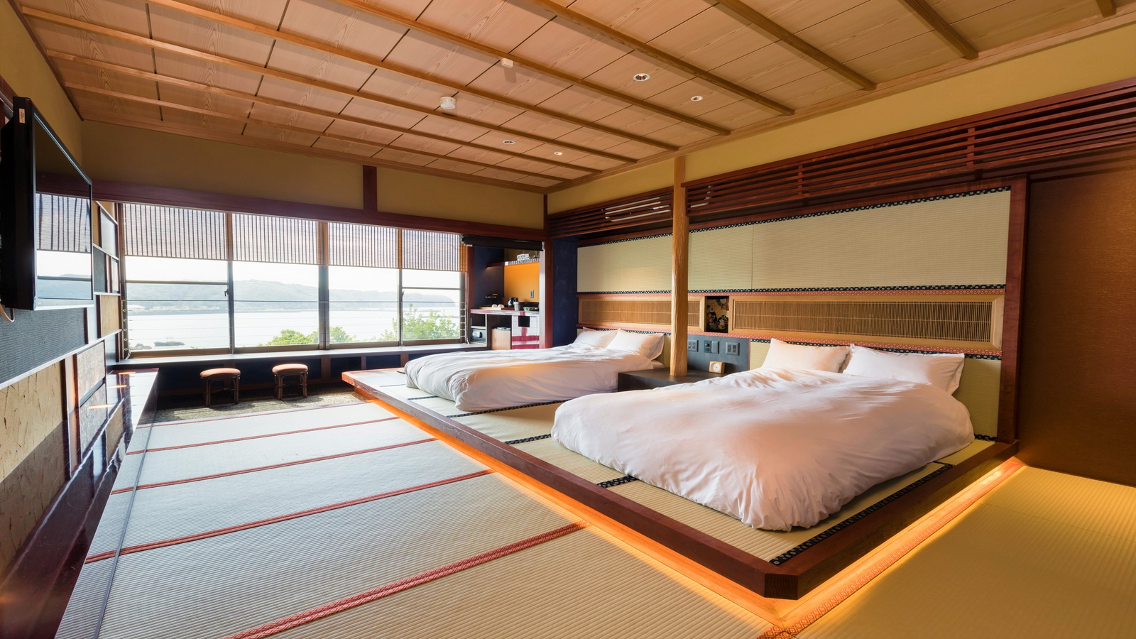 ◆離れ　毘沙子◆日本人が古くから親しんでいる、畳みと障子の純和室を現代調にアレンジ