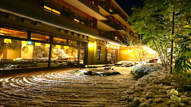 外観(冬)
