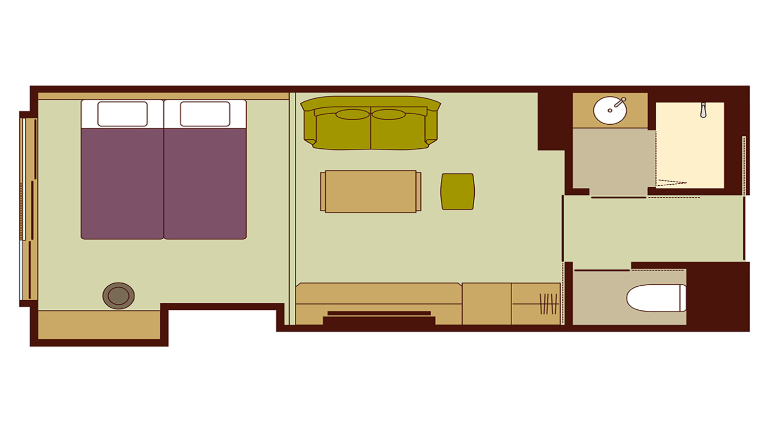 リニューアル：和洋室ダブル(30㎡)