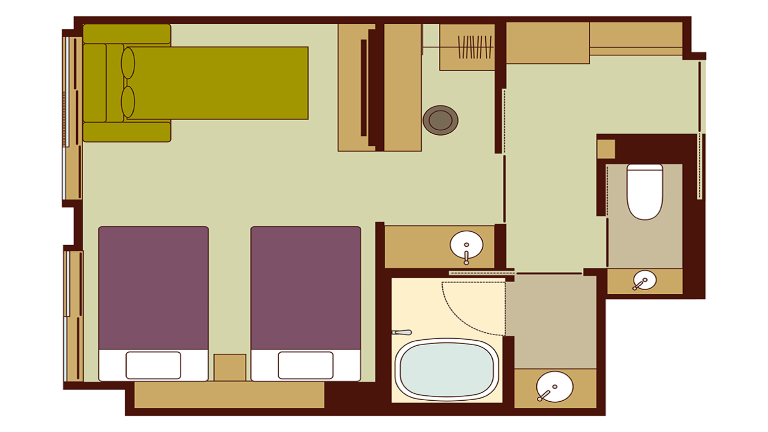 リニューアル：スーペリアツイン(29㎡)