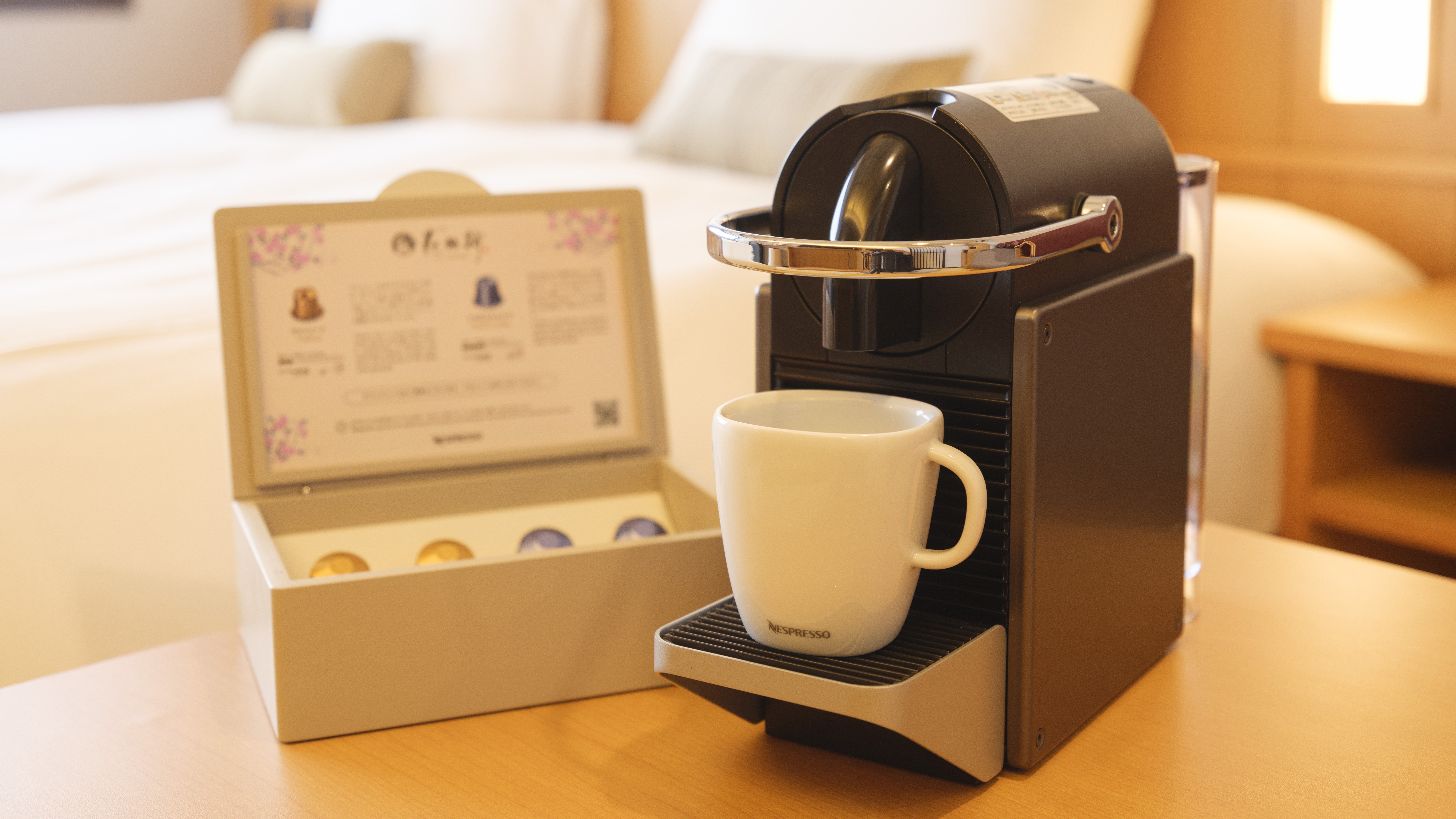 【客室備品】コーヒーマシン