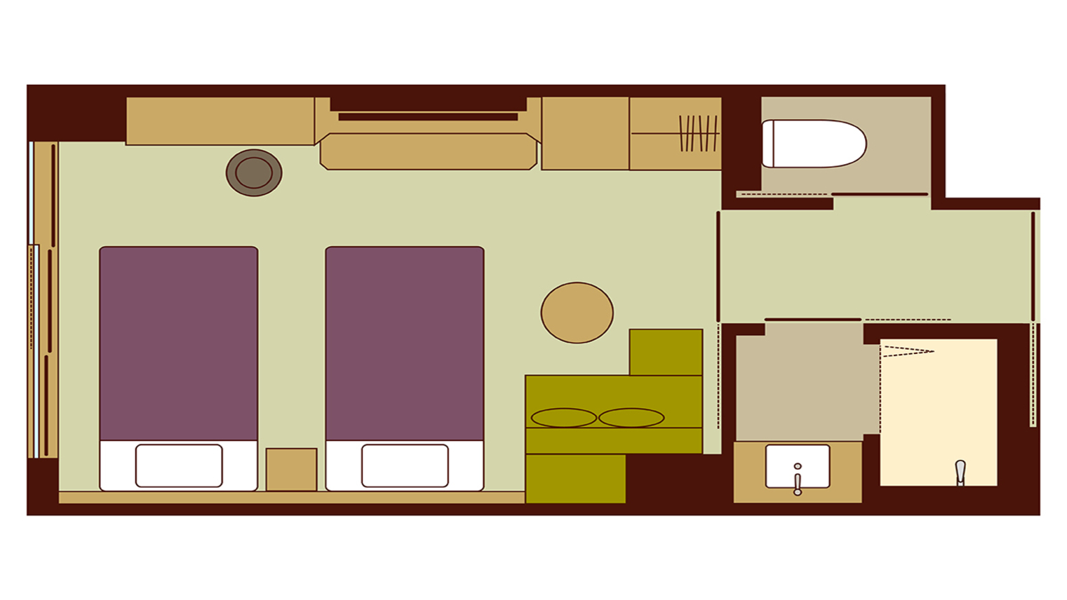 リニューアル：ツイン(23㎡)