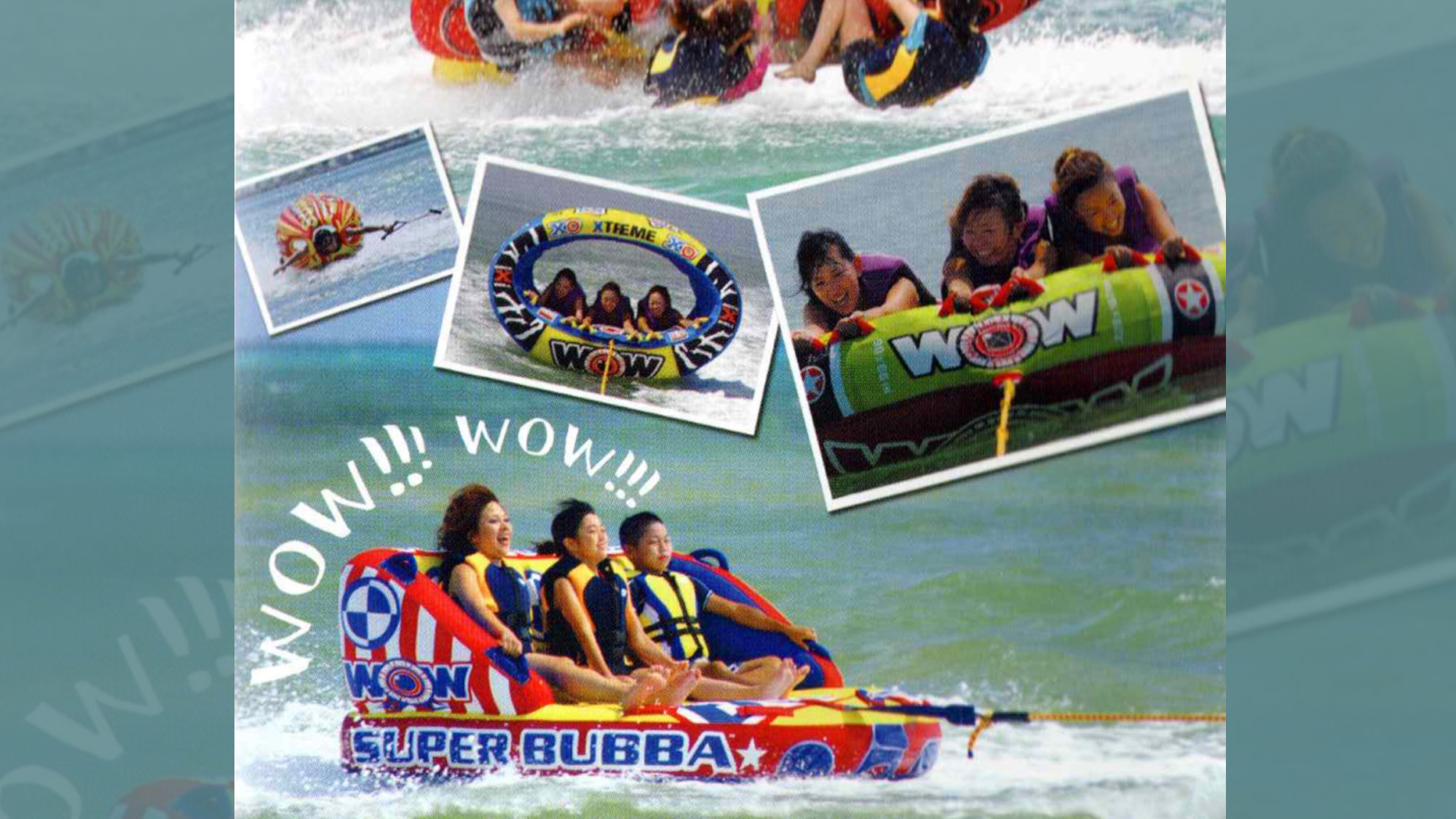 【アクティビティイメージ】21種類以上のマリンスポーツを楽しもう！