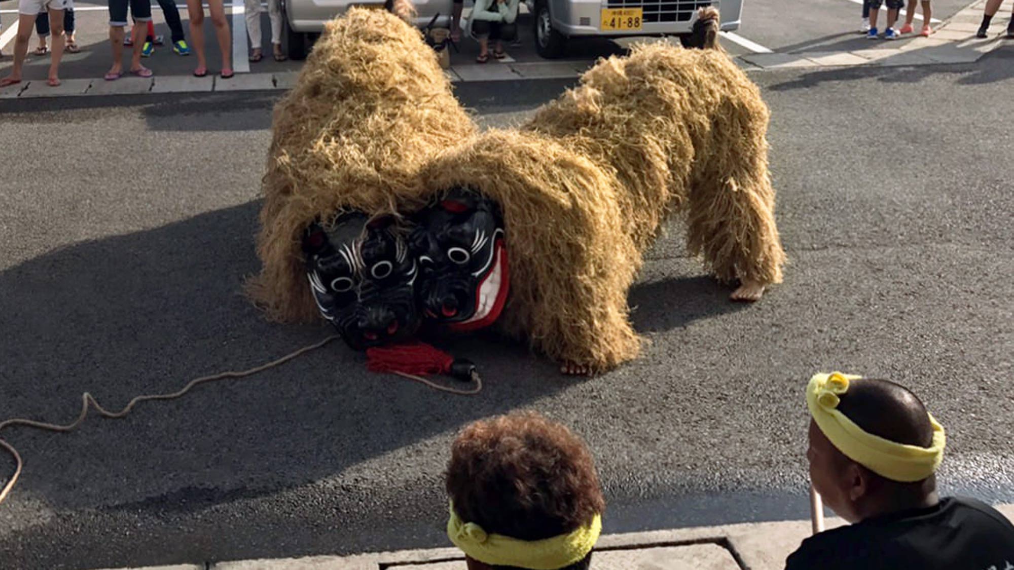 【イタシキバラ（獅子祭）】石垣島の旧盆行事「ソーロン」の翌日に行われる伝統行事です。