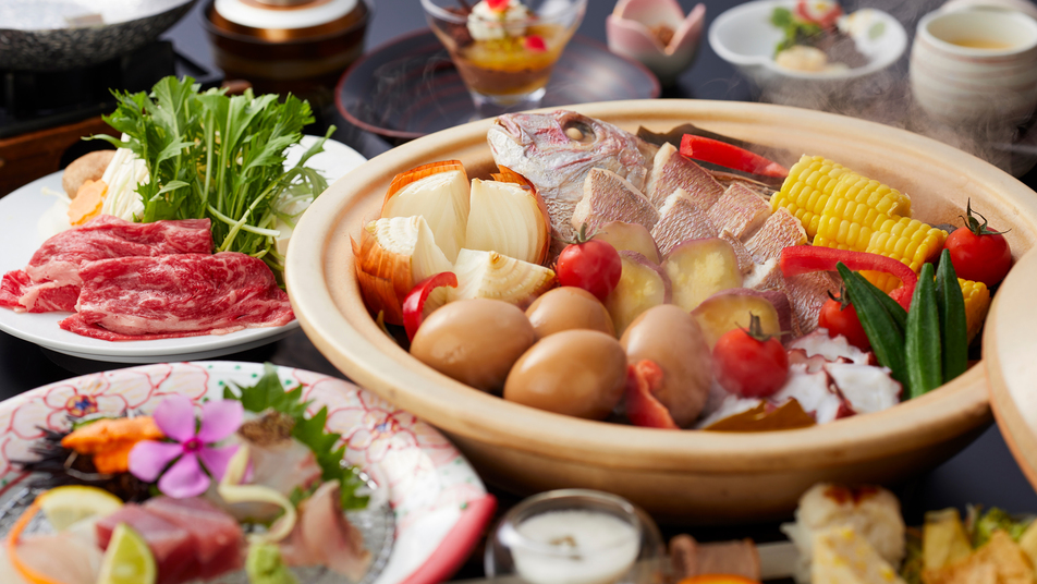 御食国(みけつくに)・淡路島の味覚が織りなす季節の花季会席(料理一例/イメージ)